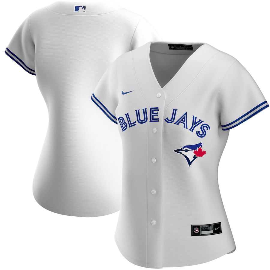 Womens Toronto Blue Jays Nike White Home Replica Team MLB Jerseys